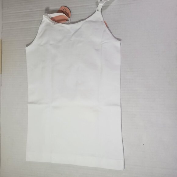 Shapermint White Scoop Neck Shaping Cami # 62001 Size L - Picture 2 of 2